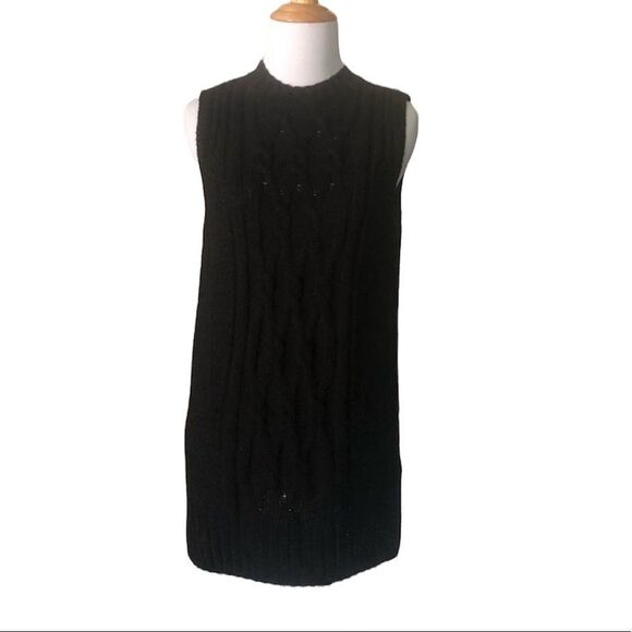 NWT Black TopShop Sweater tank - Picture 1 of 5